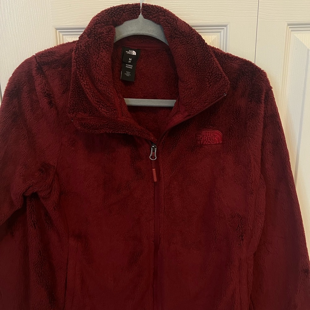 The North Face Women's Burgundy Teddy Jacket